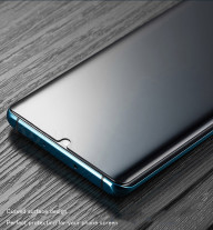 Скрийн протектор от закалено стъкло 3D Full screen с течно UV лепило и лампа в комплекта за Xiaomi Mi 10 5G / Xiaomi Mi 10 Pro 5G прозрачен
